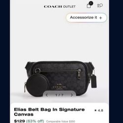 Coach Belt Bag 