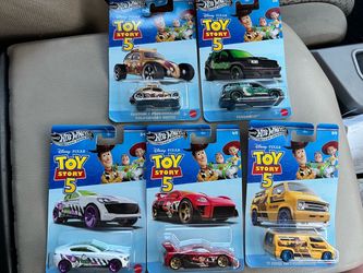 Hot Wheels Silver Series Disney Pixar Toy Story 5 - complete set 5/5