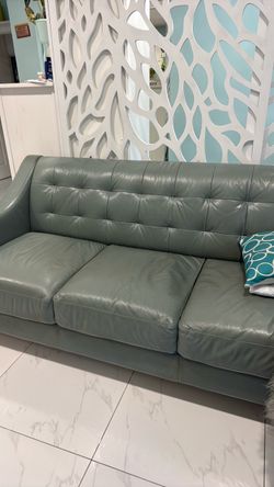 Leather sofa