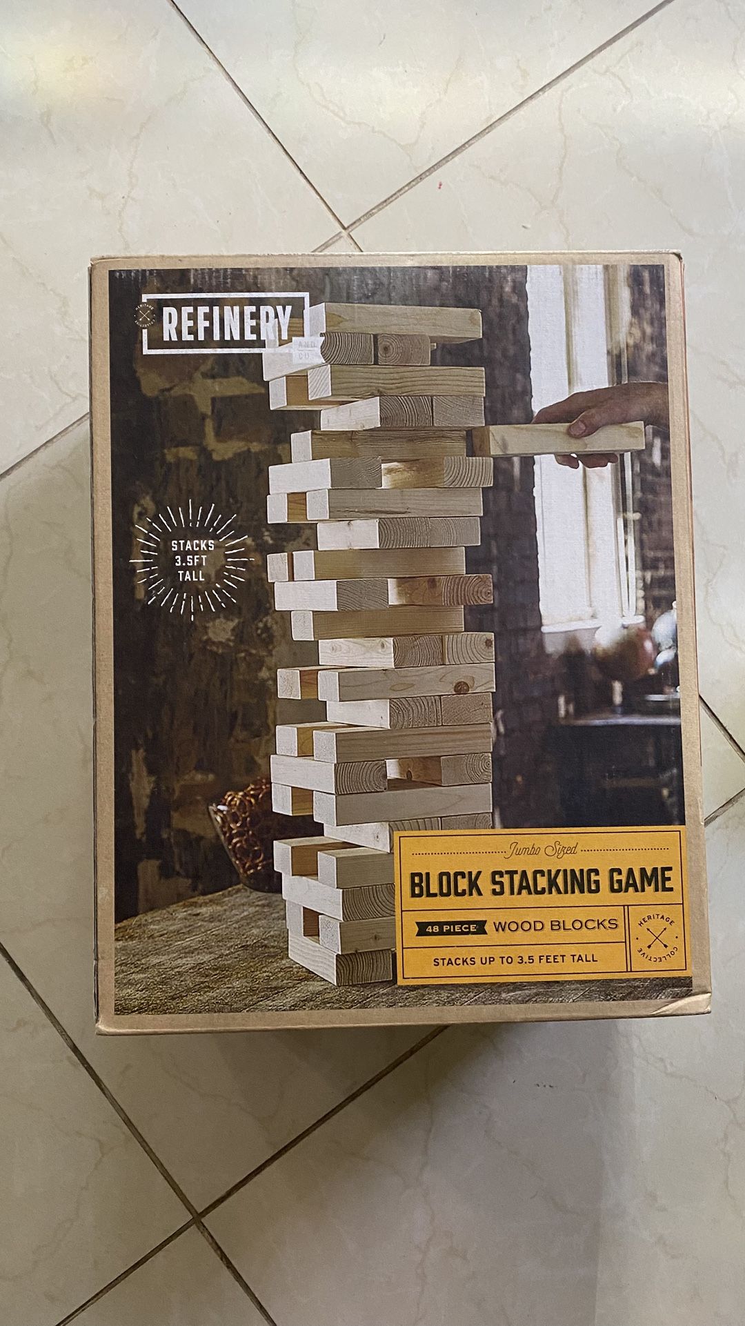 Refinery - Block Stacking Game ( Jumbo Style)