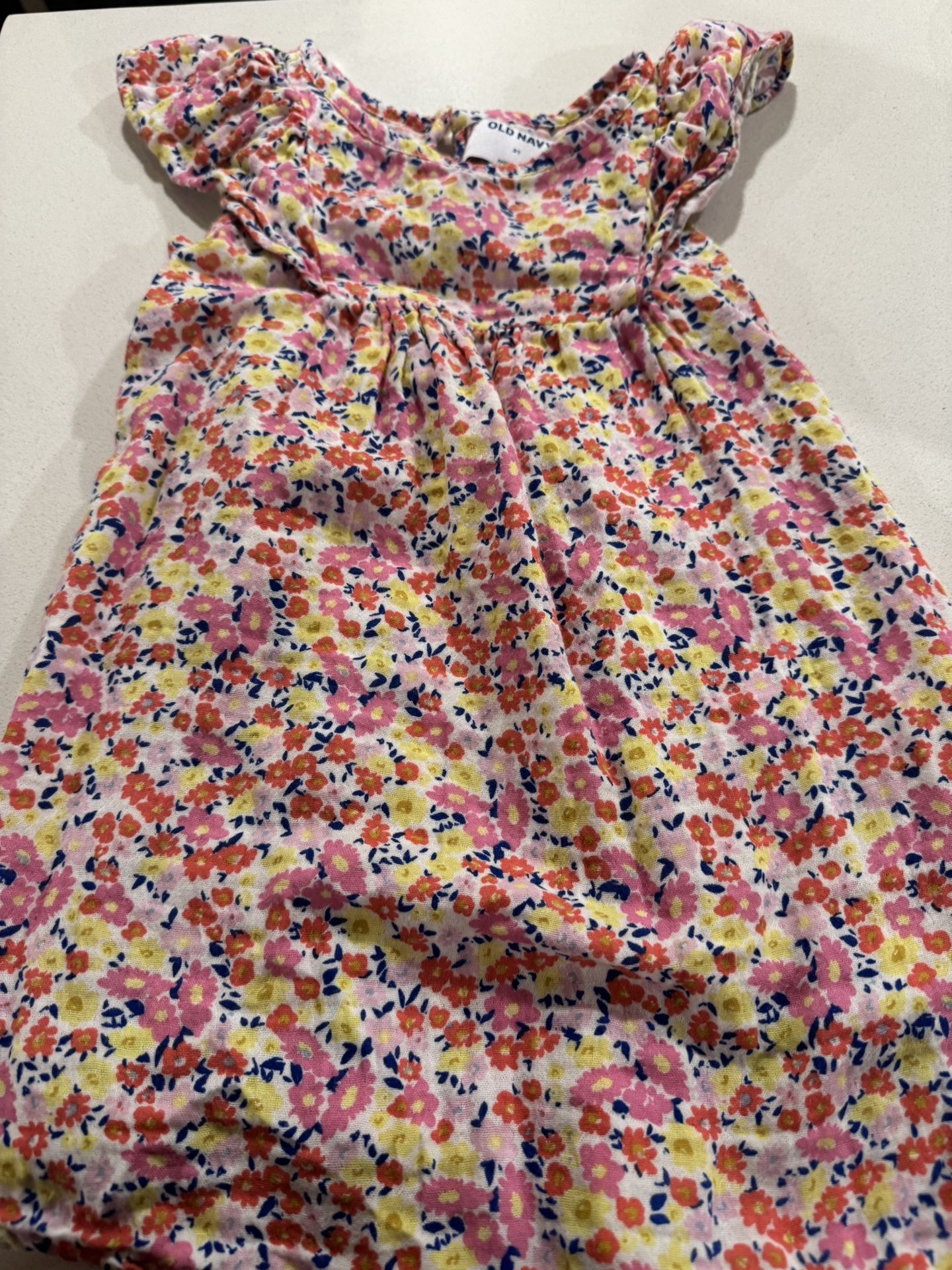 Old Navy Floral Toddler Dress - 3T