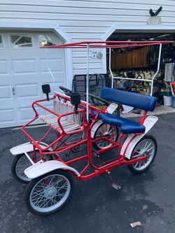 Surrey Deluxe Quadricycle fun bicycle