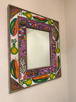 Folk Art Mirror