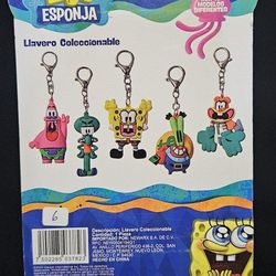 Spongebob Keychain Set