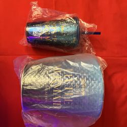 Exclusive The Little Mermaid Popcorn Bucket tumbler with moving water 