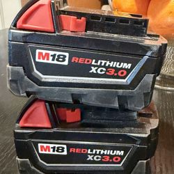 Milwaukee Batteries 
