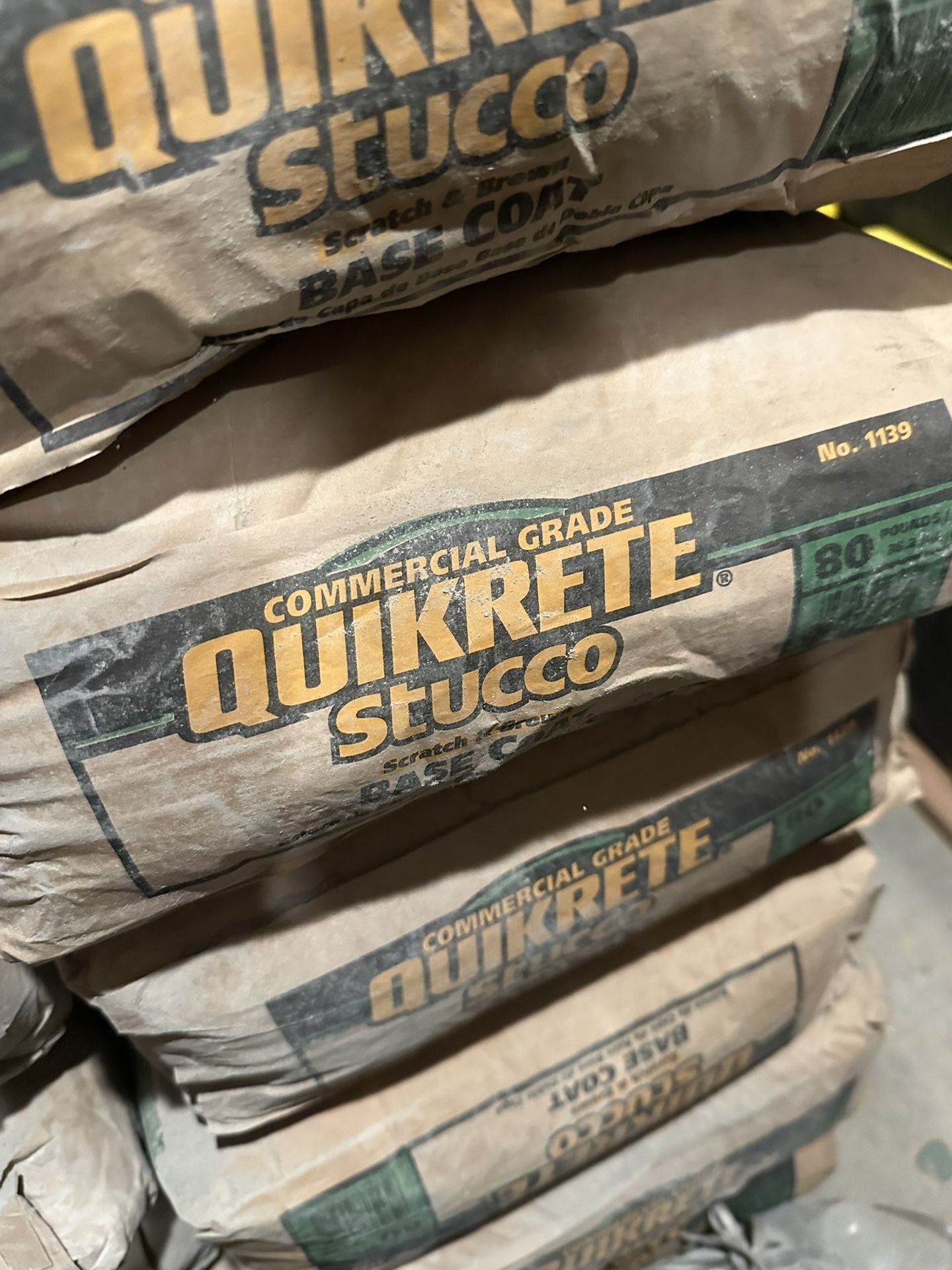 Stucco mix - 11 Bags