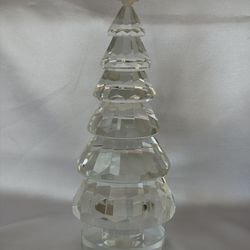CRYSTAL CUT CHRISTMAS TREE