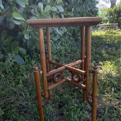 Small Vintage ball and stick side table