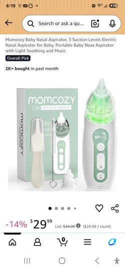 MomCozy Baby Nasal Aspirator