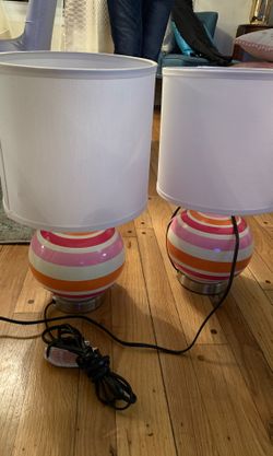 Brand new lamps set of 2