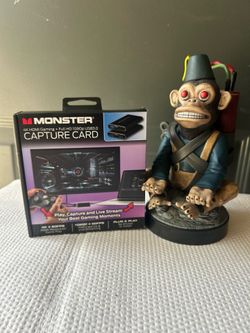 Monster HDMI Capture Card, 4K Full HD 1080P USB 3.0 Audio and Video Device, Black