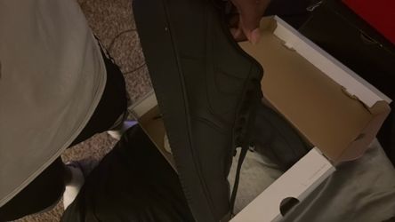Black Air Force Size 11.5