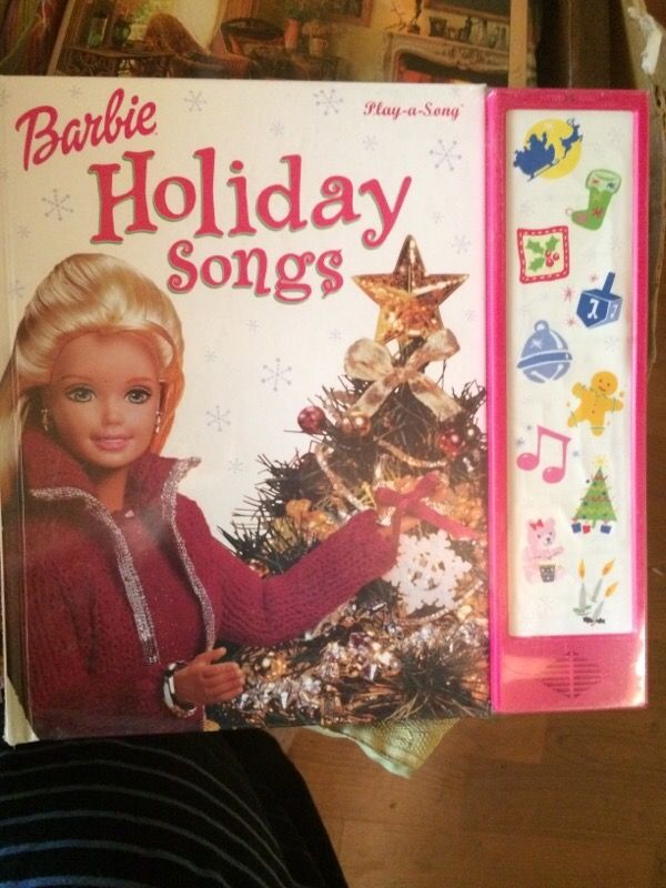 Unopened Barbie holiday songs - does not have a year on it. For use 18 months and older