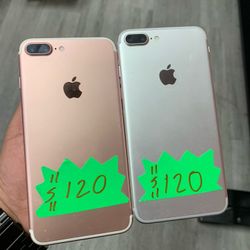iPhone 7 Plus Unlocked 32GB $120 