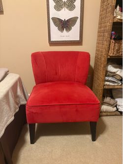 Velvet Accent Chair