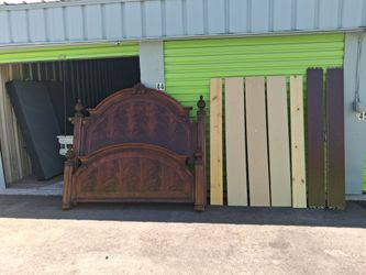 Nice Strong and Sturdy King-size Solid Mahogany Bed Frame