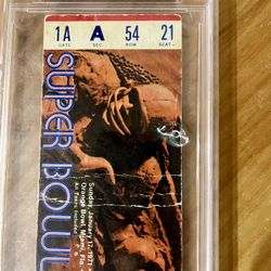 Past Super Bowl Tickets, Epic Games!