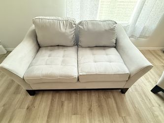 2 PC Gray Couches