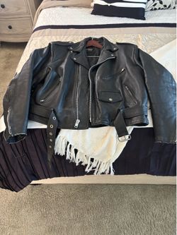 Leather jacket
