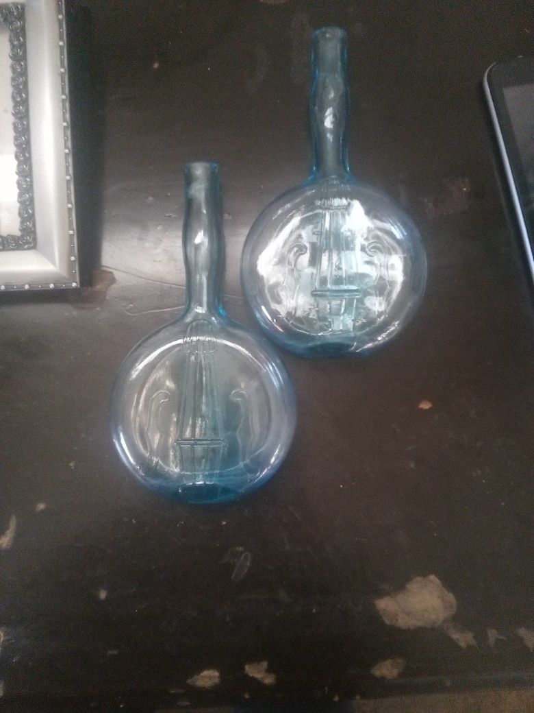 Antique 1949 Banjo Bottles
