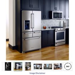 KitchenAid 5-door French door refrigerator