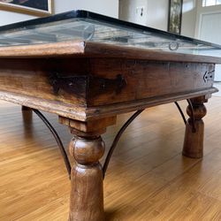 Antique Wood Coffee Table