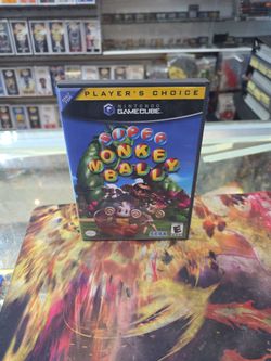 Super Monkey Ball Nintendo GameCube Complete CIB Player's Choice