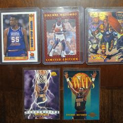 Basketball Dikembe Mutombo Cards 