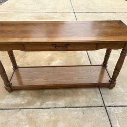 Wood Entryway / Sofa Table 