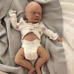 Reborn Baby Doll  Full Body Silicone 