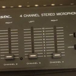 Mic Mixer ...4 Channel 