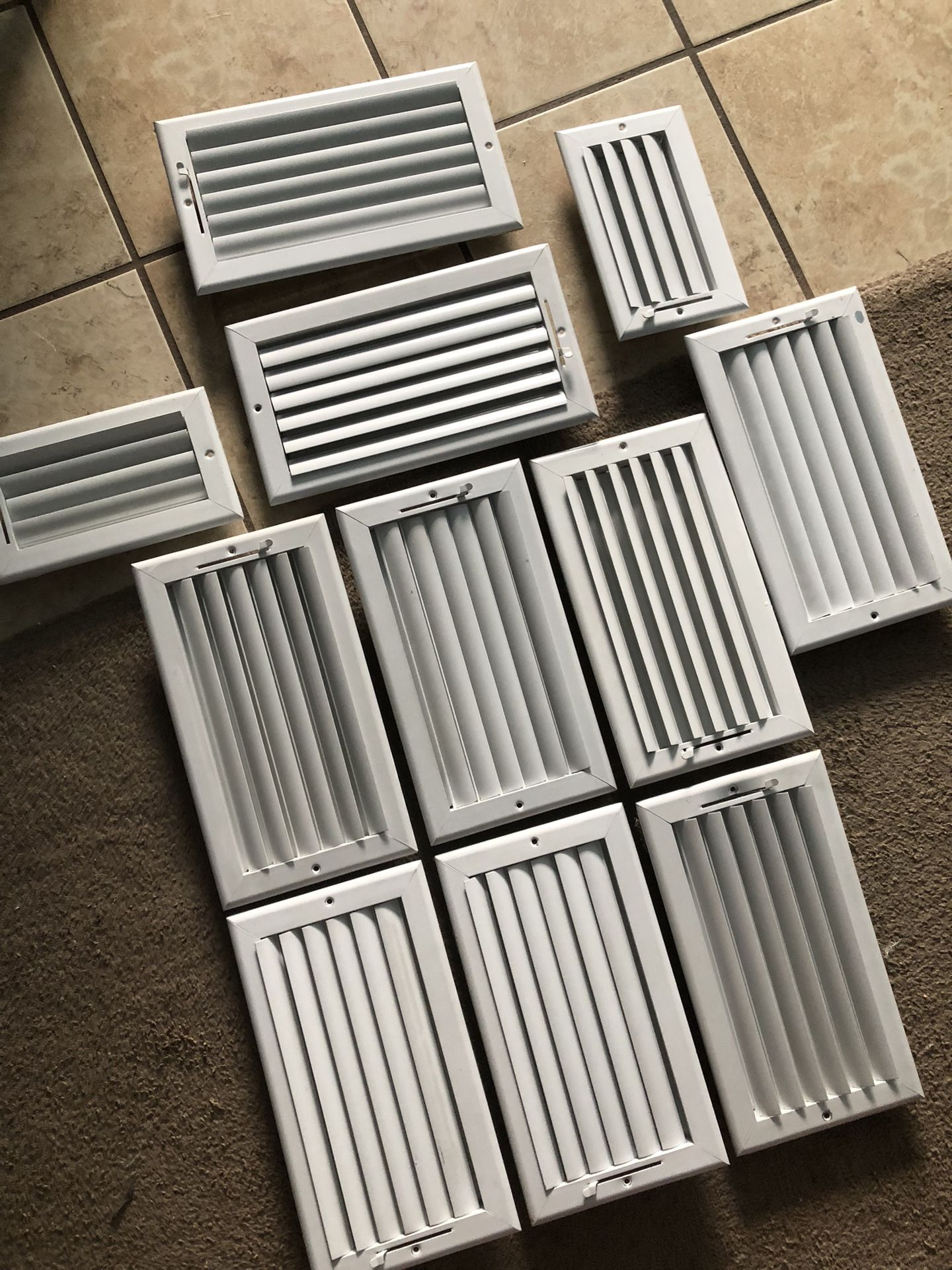 Ac Vents  Grills Al Like New 13x7  7x4 Obo 