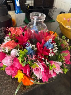 Cute flower centerpieces