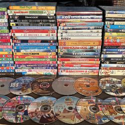Over 100 DVD Movies & TV Shows