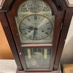 Time clock with bells
