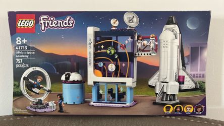 NEW SEALED LEGO Friends Olivia’s Space Academy 41713 – Retired 757-Piece Set