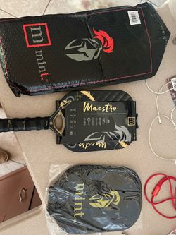 Mint maestro 20mm Pickleball paddle new great control lightweight. New. Vibration reduction