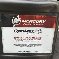 Mercury Optimax Synthetic Blend Oil
