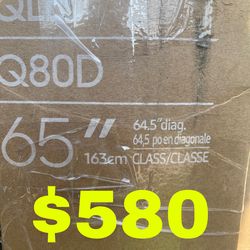 Samsung 65 QLED LED LCD 120Hz 4K TV , check my profile for more models