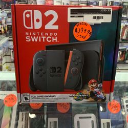 Nintendo Switch 2 Mario Kart Pre Owned