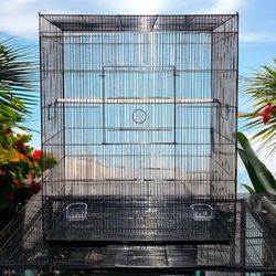 Bird Cage Jaula De Pajaro 30”X33”X17”