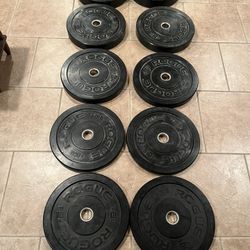 Rogue 260lb Olympic Bumper Plate Set Hg 2.0
