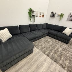 Gray Sectional Couch - Free Delivery