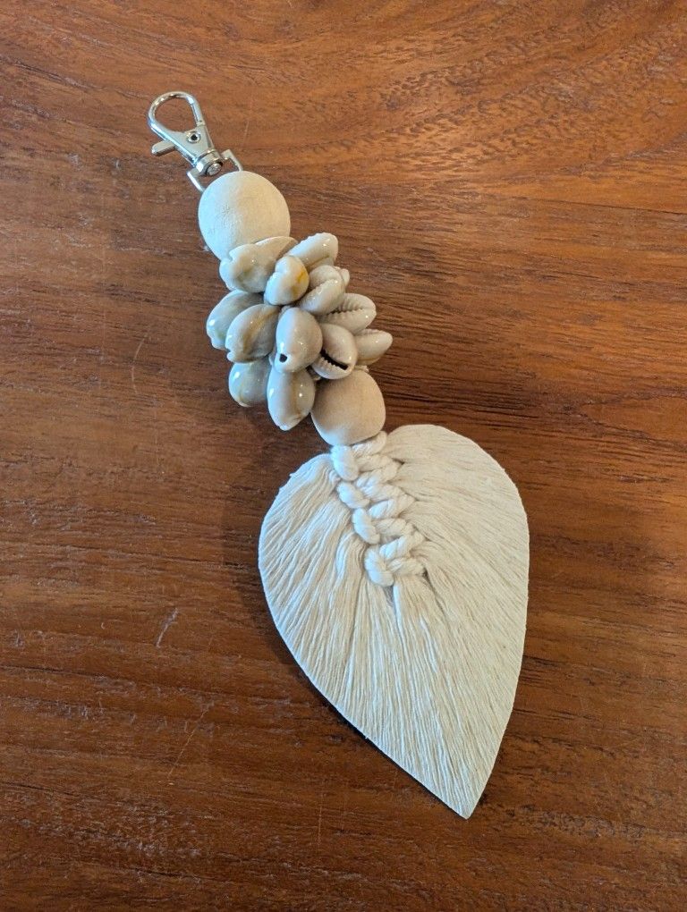 Shells Key Ring, Key Chain, Bag Charm 