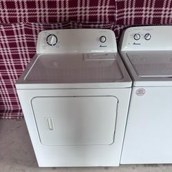 🌀 Amana Washer & Dryer Set – Reliable, Clean