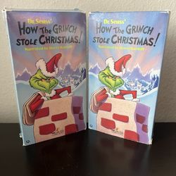 How The Grinch Stole Christmas VHS