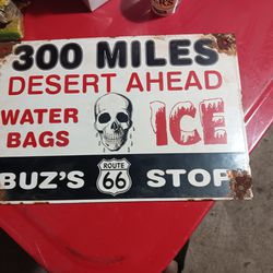 Desert Ice Sign