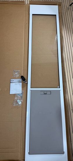 PetSafe Sliding Glass Pet Door XL Dogs Cats Pets Up to 220lb White