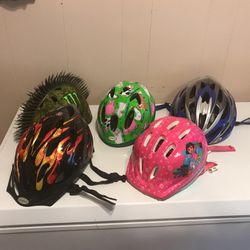 Children’s Bicycle Helmets $5.00 each